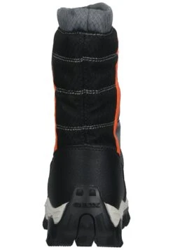 Geox Himalaya - Snowboots- Dk Grey/Orange -Geox d6825b07da44499a8e0b3638decebd28