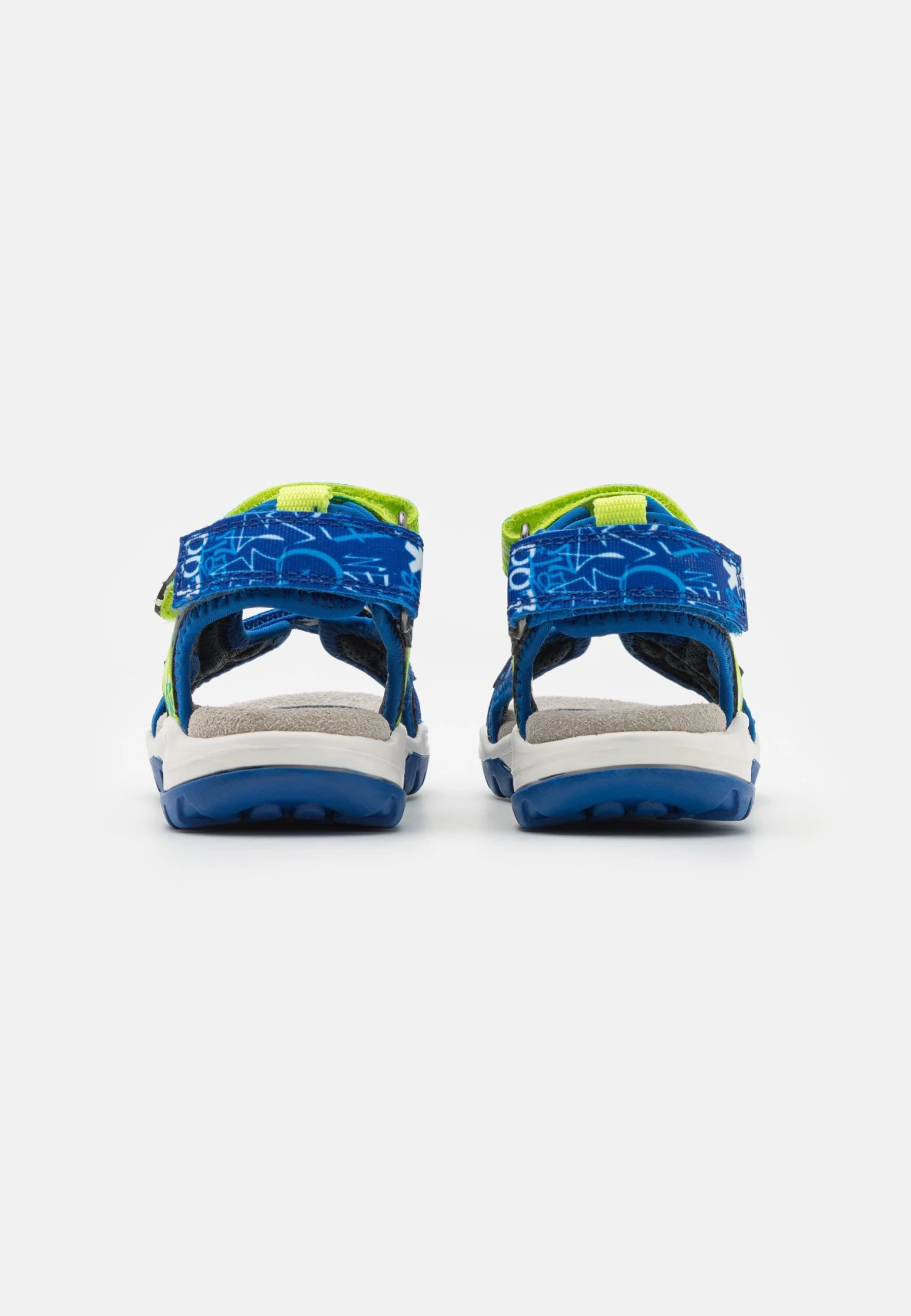 Geox J Borealis- Outdoorsandalen - Navy/Lime 3 Geox J Borealis- Outdoorsandalen - Navy/Lime - Image 3