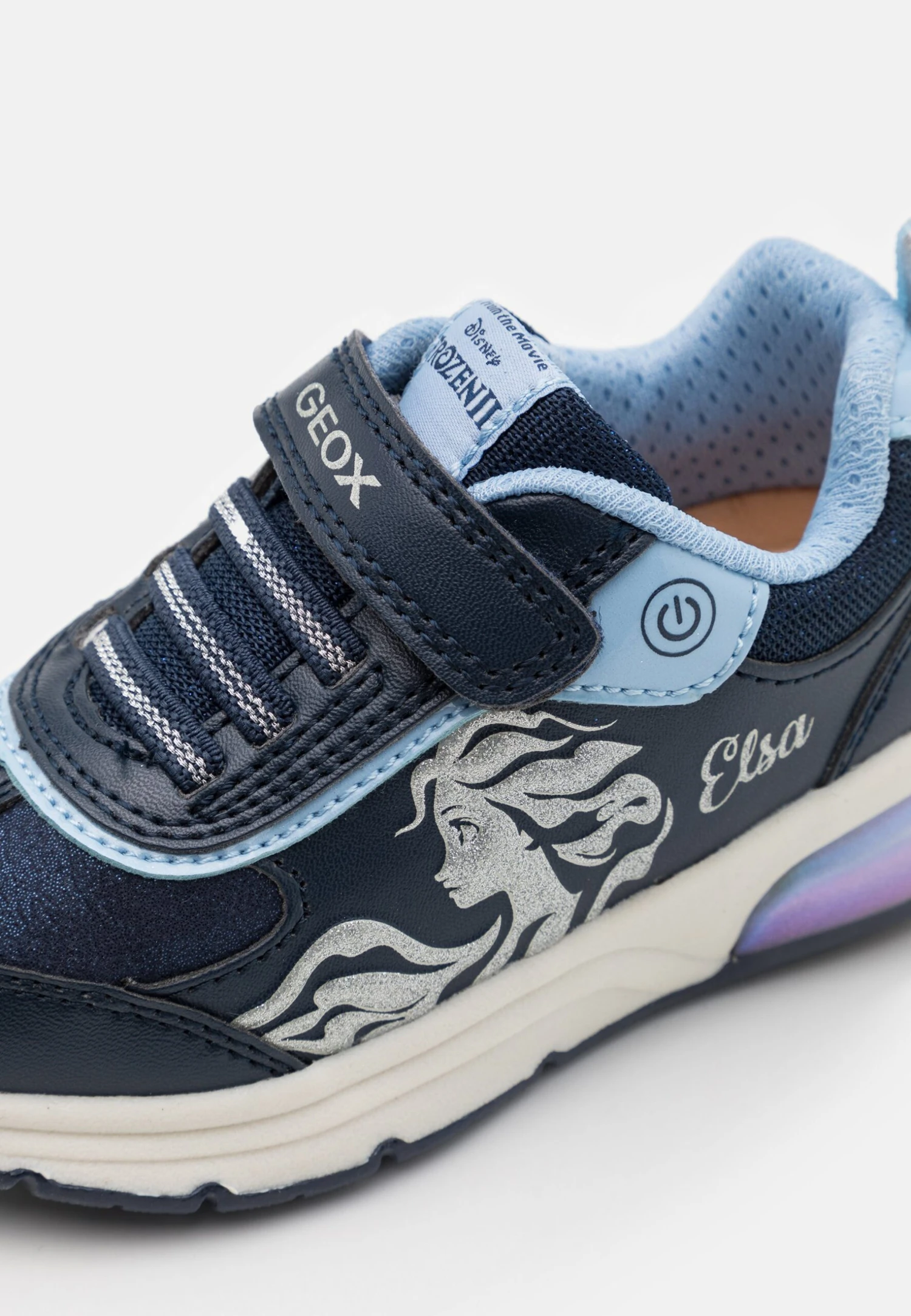Geox Disney Frozen Elsa Spaceclub Girl- Sneakers Laag - Navy/Sky 6 Geox Disney Frozen Elsa Spaceclub Girl- Sneakers Laag - Navy/Sky - Image 6