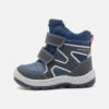 Geox Flanfil Boy Abx - Snowboots- Navy/Blue