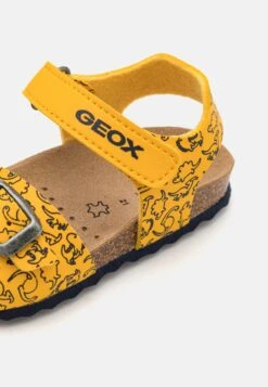 Geox B Sandal Chalki Unisex - Sandalen - Yellow/Navy -Geox d90c02a6d77e4d09b78bb382e5d3835e