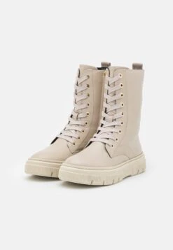 Geox Isotte - Plateaulaarzen - Light Taupe -Geox d9a8fc21daeb48b49b96be6849481f2d