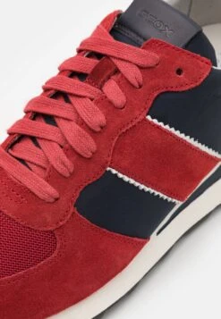 Geox U Spherica Vseries - Sneakers Laag - Dark Red/Navy -Geox de053bcb31194623ae4bfd99c8987bb6