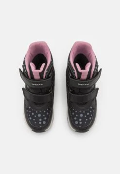 Geox Sentiero Girl Ab - Snowboots- Black/Dark Silver -Geox de374fef2b244c40bfa038016af73e9c