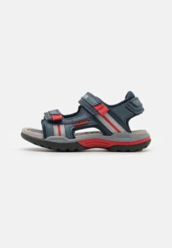 Geox Borealis Boy - Outdoorsandalen - Avio/Red