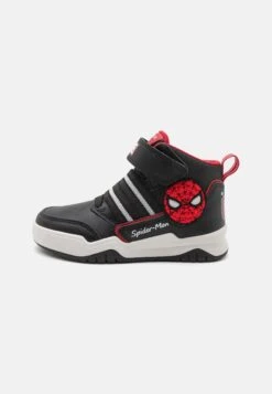 Geox Marvel Perth Boy - Sneakers Hoog - Black/Red