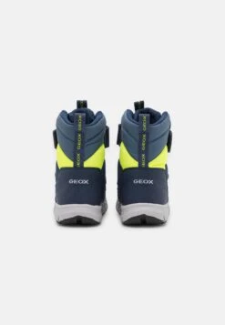 Geox J Flexyper Boy Abx - Snowboots- Navy/Fluo Yellow -Geox dfbeef81a1564806bae73cd276d0470d