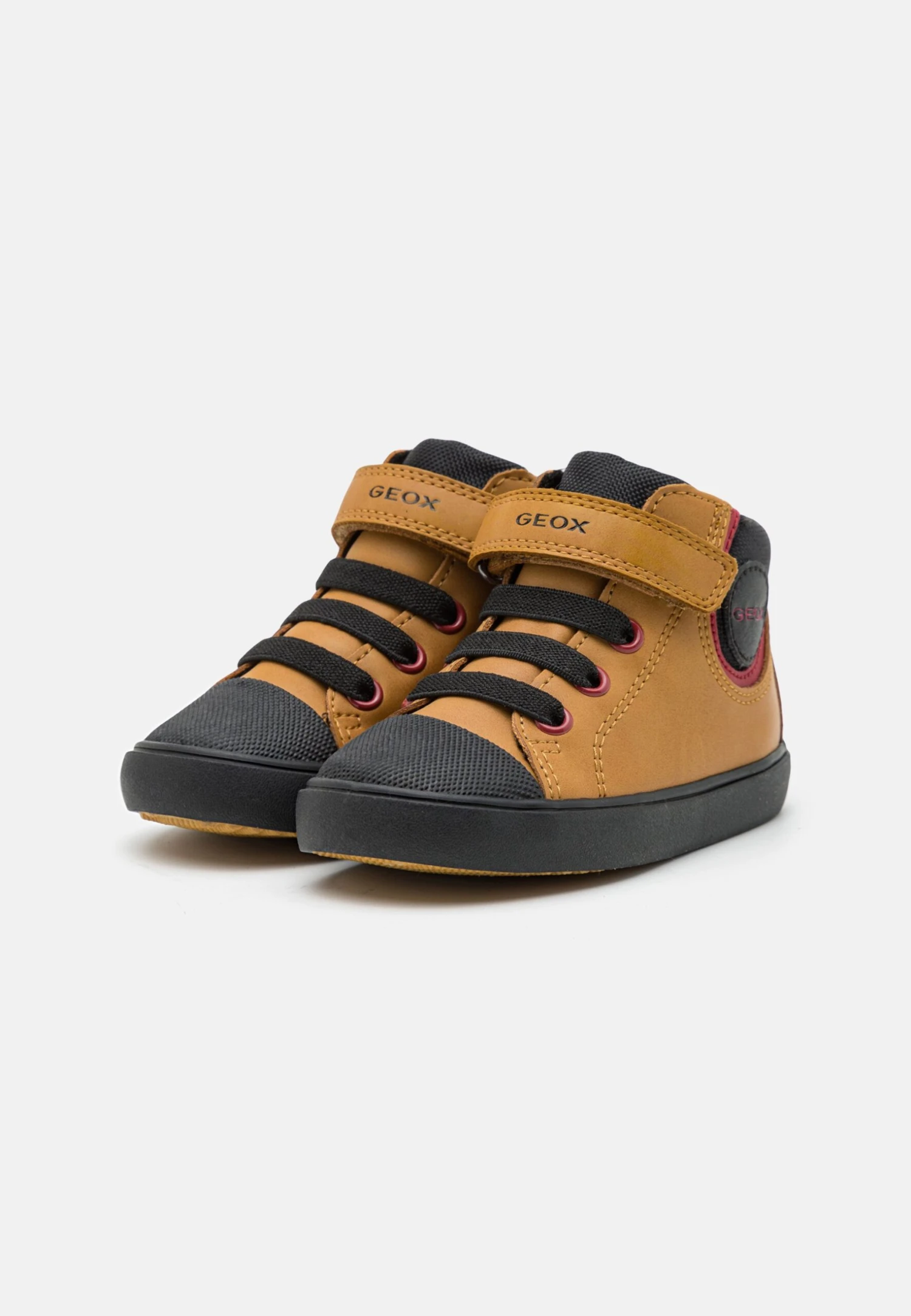 Geox Gisli Unisex - Sneakers Hoog - Dark Yellow/Black 2 Geox Gisli Unisex - Sneakers Hoog - Dark Yellow/Black - Image 2