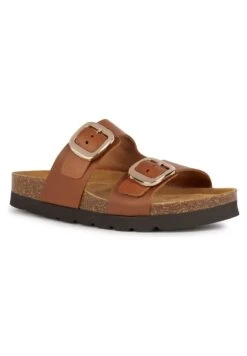 Geox D Brionia High - Muiltjes - Brown