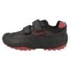 Geox J N.Savage B. A - Sneakers Laag - Black Red