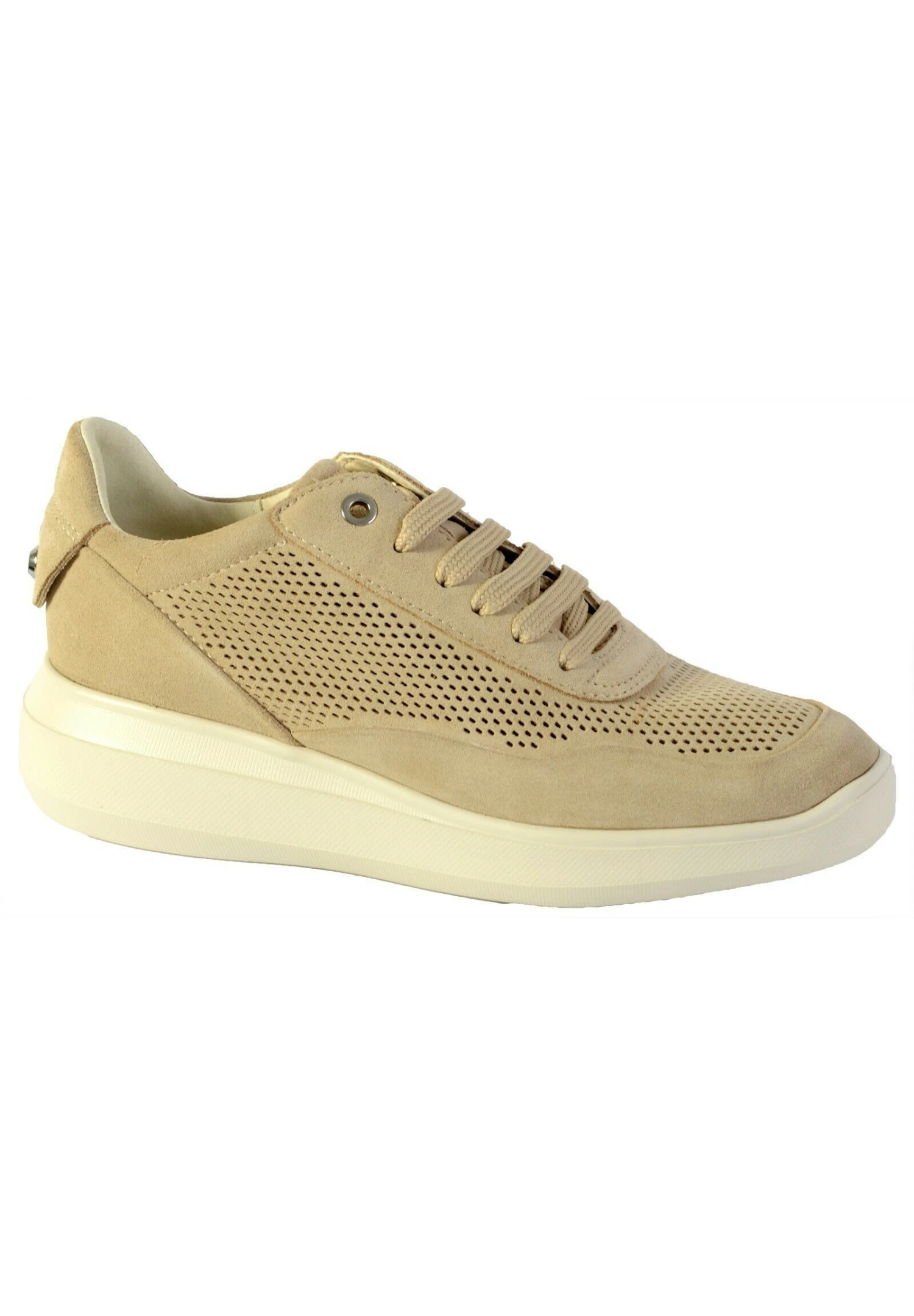 Geox Rubidia- Sneakers Laag - Lt Taupe 4 Geox Rubidia- Sneakers Laag - Lt Taupe - Image 4