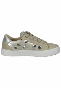 Geox Jr Kilwi Girl - Sneakers Laag - Beige/Silver -Geox e44c09c14b0c49378ab4cdd2c37af2c0