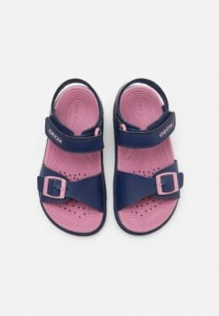 Geox FommiexGirl - Sandalen - Navy/Dark Pink -Geox e48d687a071845c9a75ccefb6cfee0ad