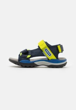 Geox Borealis Boy - Outdoorsandalen - Navy/Lime