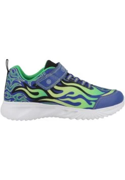 Geox J Assister Lights - Sneakers Laag - Royal Green -Geox e6a3263070d74f2a8442ad409cd5e262