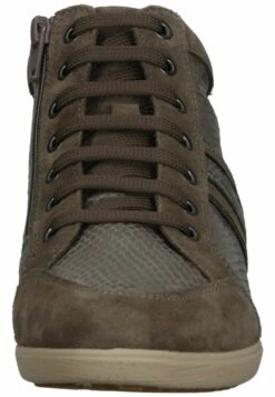 Geox Sneakers Hoog - Taupe Dk Beige -Geox e6e10311e3f64fee95eabd564f7c55bd