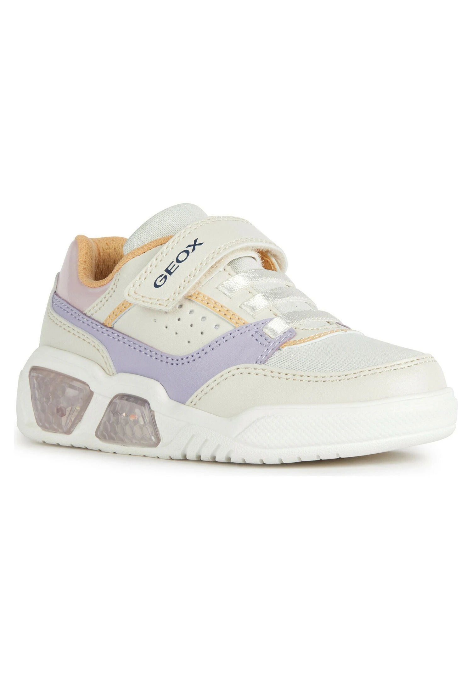 Geox J Illuminus - Babyschoenen - Milk Light Rose 1 Geox J Illuminus - Babyschoenen - Milk Light Rose