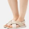 Geox Dandra - Sandalen - Off White/Light Gold