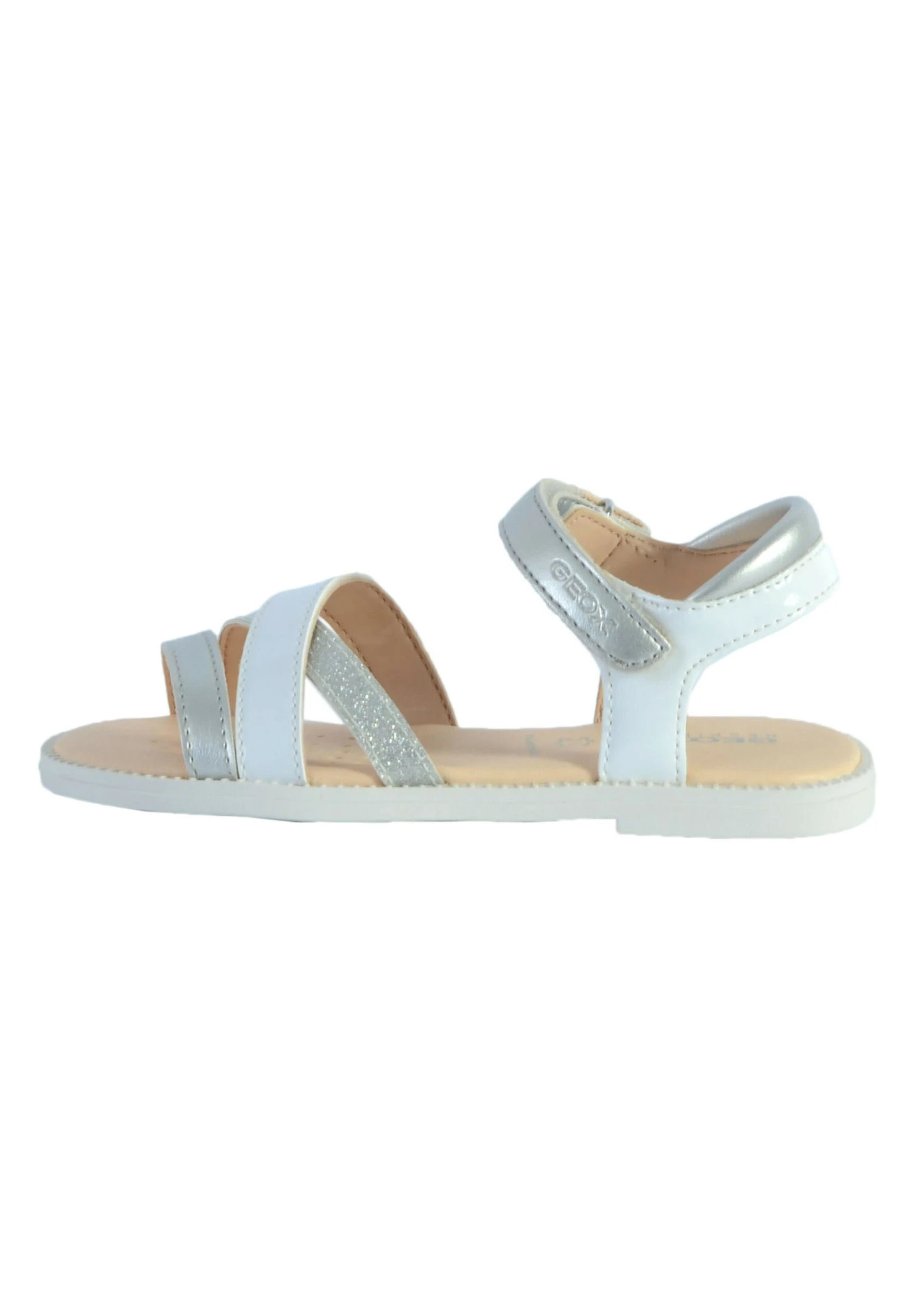 Geox Sandalen - Argent/Blanc 1 Geox Sandalen - Argent/Blanc