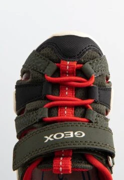 Geox Kraze - Sandalen - Dk Green Red -Geox e9d15818f23a4f5681213e817a2f15ce