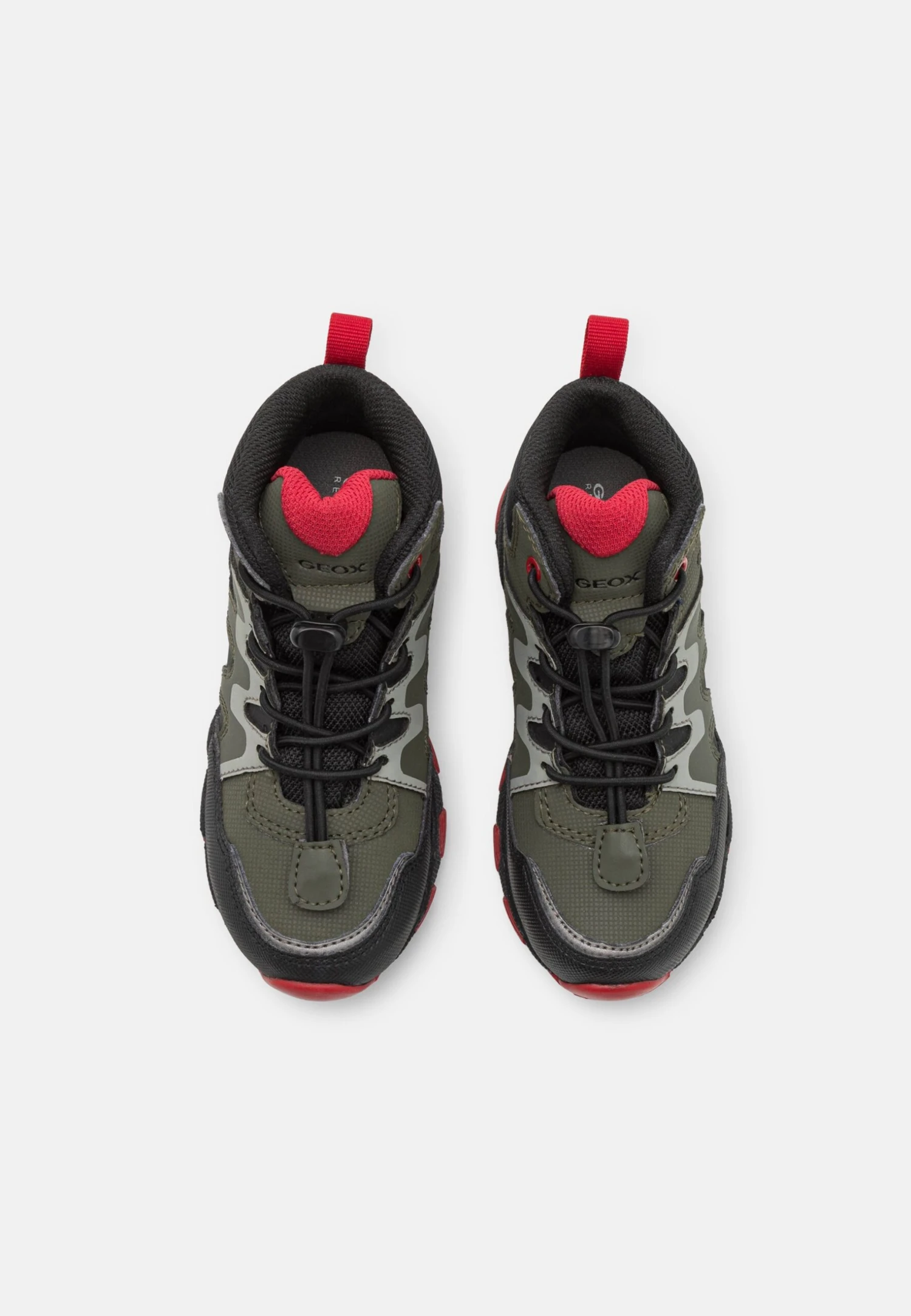 Geox Magnetar Boy Abx - Veterboots - Military/Red 4 Geox Magnetar Boy Abx - Veterboots - Military/Red - Image 4