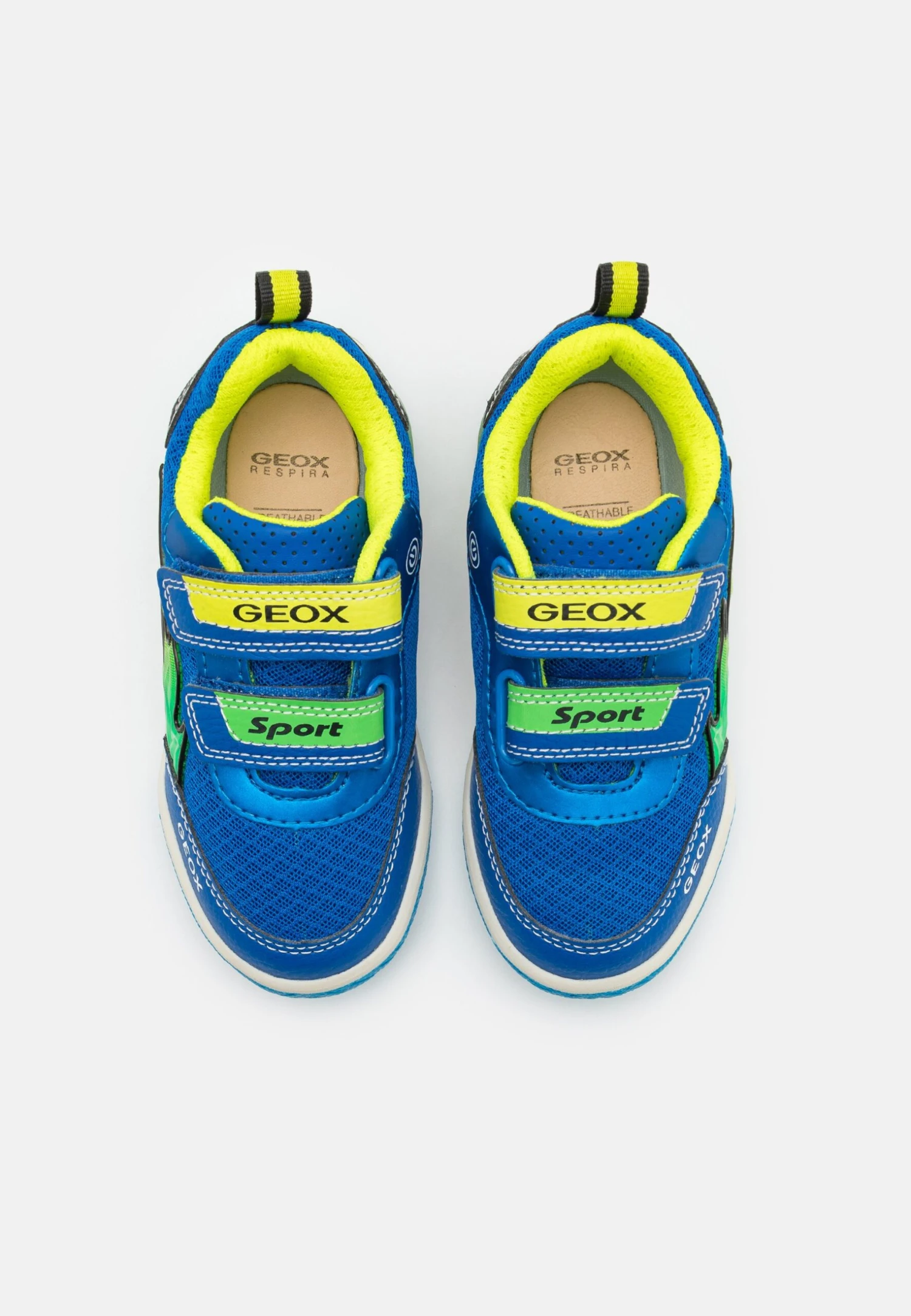 Geox Boy Lights - Sneakers Laag - Royal/Lime 4 Geox Boy Lights - Sneakers Laag - Royal/Lime - Image 4
