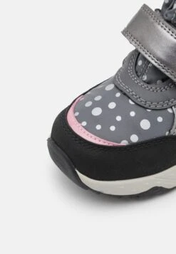 Geox Sentiero Girl Ab - Snowboots- Dark Grey/Rose -Geox ee499f19f0234e94bdb9c59f021dca66