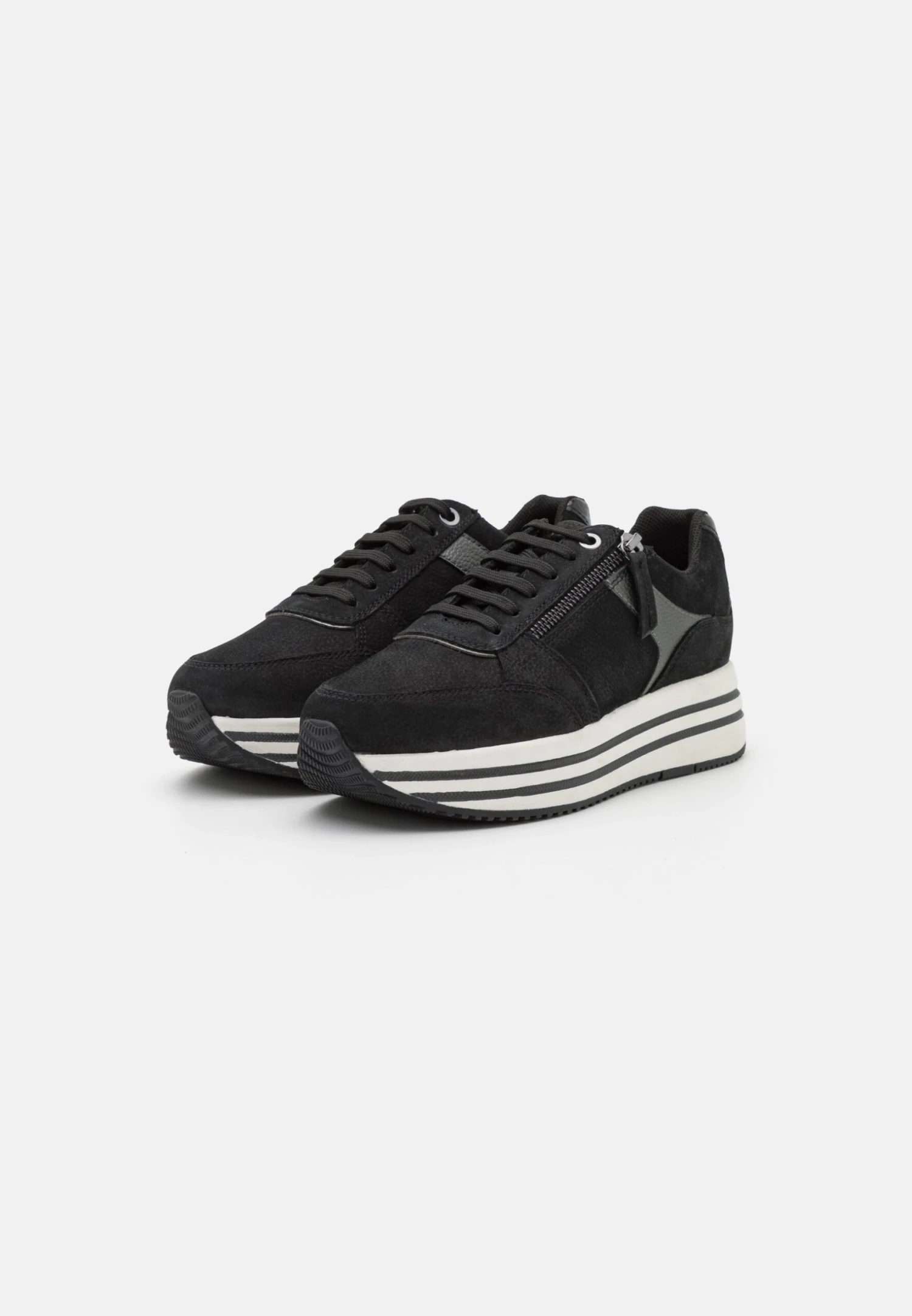 Geox Kency - Sneakers Laag - Black/Gun 3 Geox Kency - Sneakers Laag - Black/Gun - Image 3
