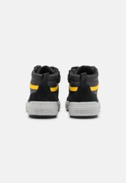 Geox J Weemble - Sneakers Hoog - Black/Yellow -Geox f0eba2d713234b66a7d8d72e7ea3dee4