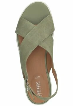 Geox Sandalen Met Plateauzool - Pistachio -Geox f2a5ce42defe44df9336562b698bbd51