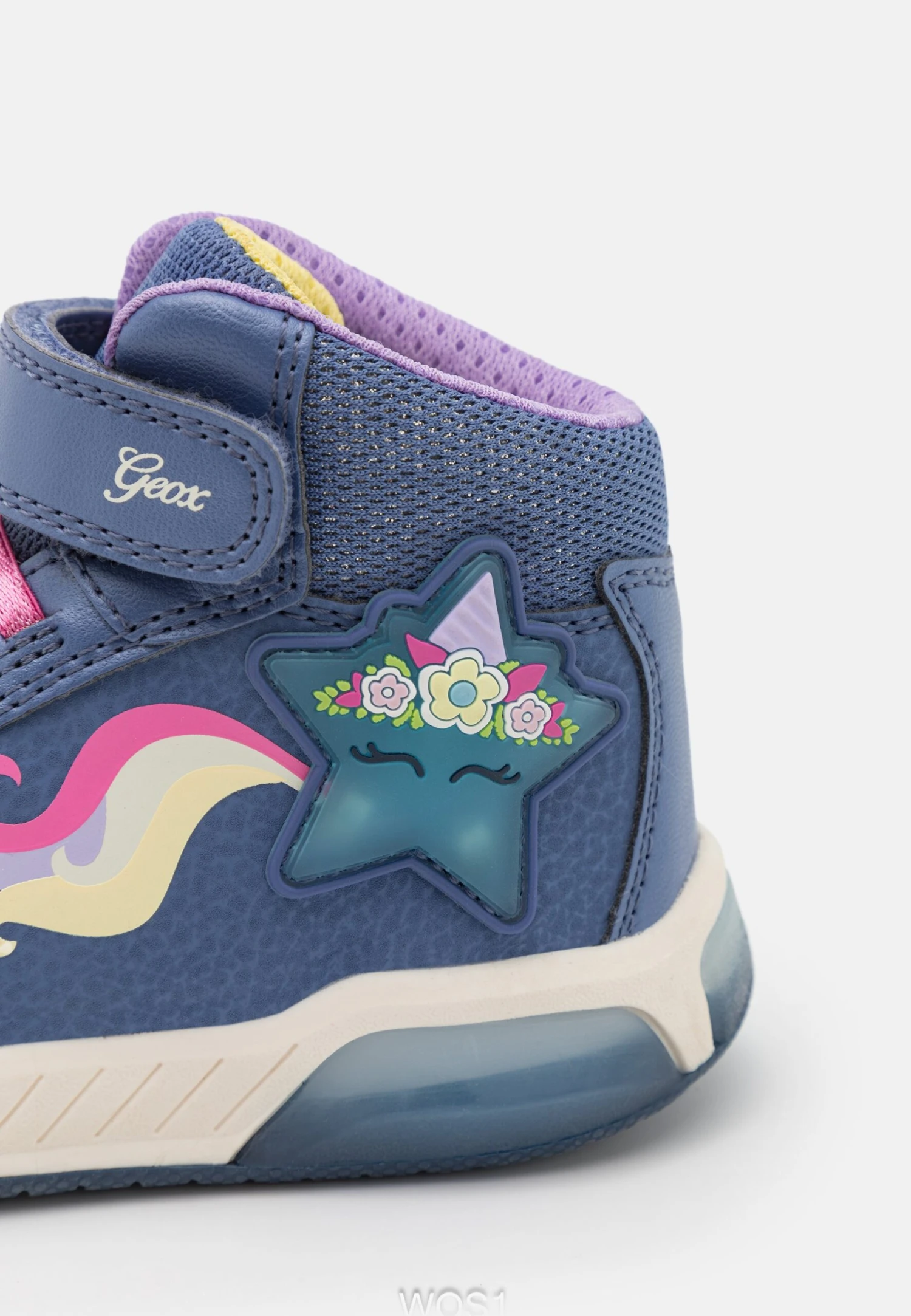 Geox Inek Girl Light Up - Sneakers Hoog - Avio/Fuchsia 6 Geox Inek Girl Light Up - Sneakers Hoog - Avio/Fuchsia - Image 6