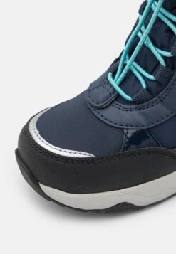 Geox Sentiero Girl Ab - Snowboots- Navy/Aqua -Geox f4a530ce29974727beff41d512fa336f