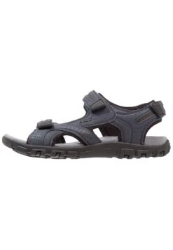 Geox Strada - Outdoorsandalen - Navy/Dark Grey