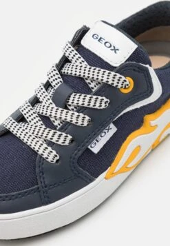 Geox Alphabeet Boy - Sneakers Laag - Navy/Yellow -Geox f9606ca7dac3424d85dc3d339b5612bb