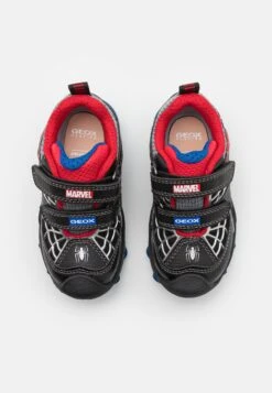 Geox Marvel Spiderman Buller Boy - Klittenbandschoenen - Black/Red -Geox faea2150b1bb48df8eb08a671aef1287
