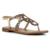 Geox D Sozy S - Teensandalen - Light Gold Black