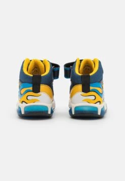 Geox Inek Light Up Boy - Sneakers Hoog - Navy/Yellow -Geox fe5ad41292aa4cc1b1a15c01644668e9