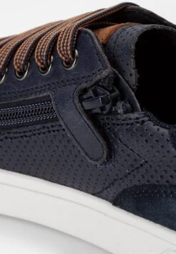 Geox Djrock Boy - Sneakers Laag - Navy/Cognac -Geox fe7cf3bbe87f4c4c91eb9dd19fc7c487