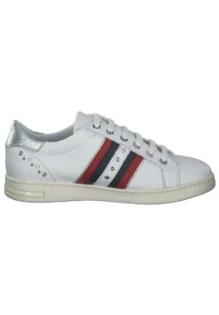 Geox Sneakers Laag - White Silver -Geox fec1c6c579404d74936dc46f6bcb7897